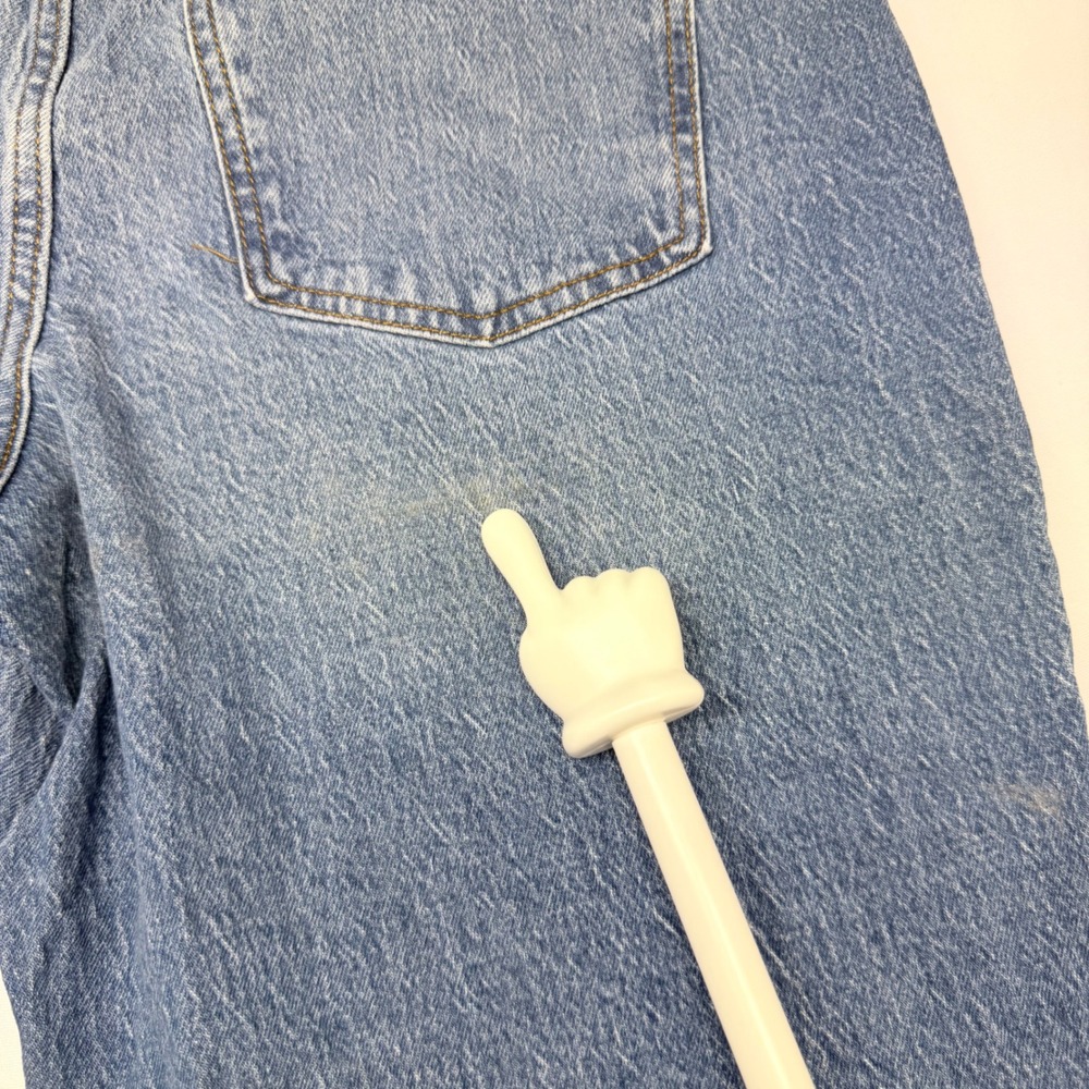 Universal Thread Vintage Straight Jeans Womens 8R Medium Wash High Rise - Picture 10 of 10